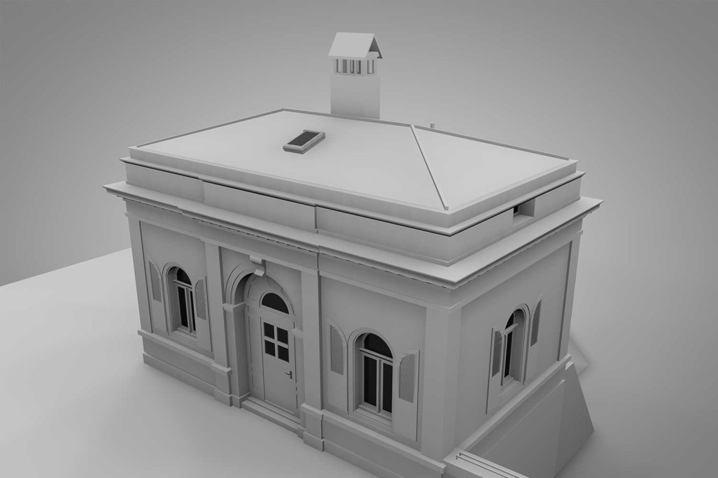 Bern, 3D-Modellierung Zollhaus, HMQ AG