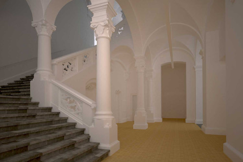 Zürich, Landesmuseum, 3D-Modellierung mit Materialisierung, HMQ AG