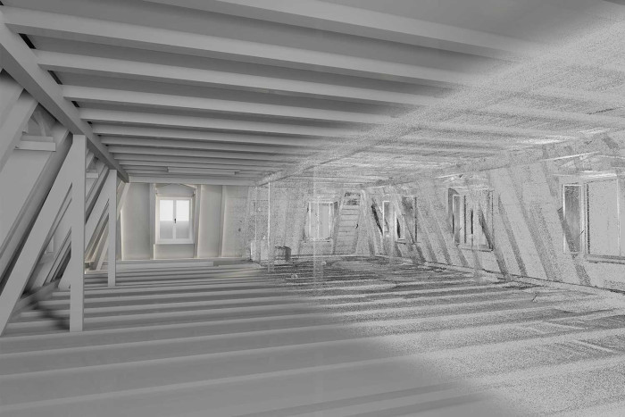 Zürich, 3D-Modellierung, Dachkonstruktion, HMQ AG