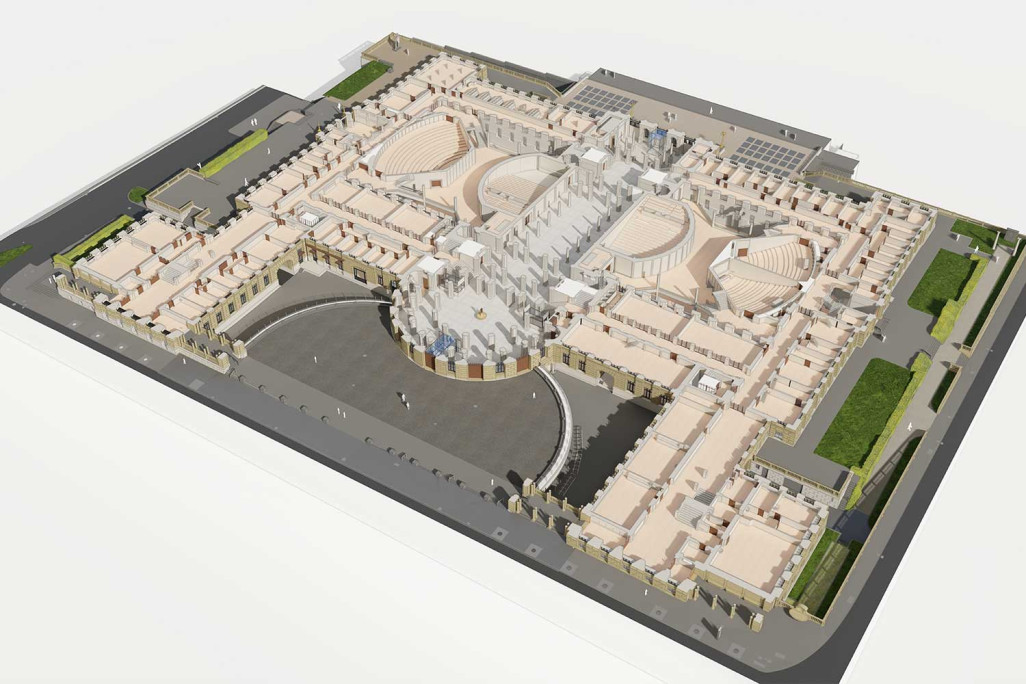 ETH Zürich Hauptgebäude, Gebäudeaufnahme Modellierung 3D-Grundriss, HMQ AG