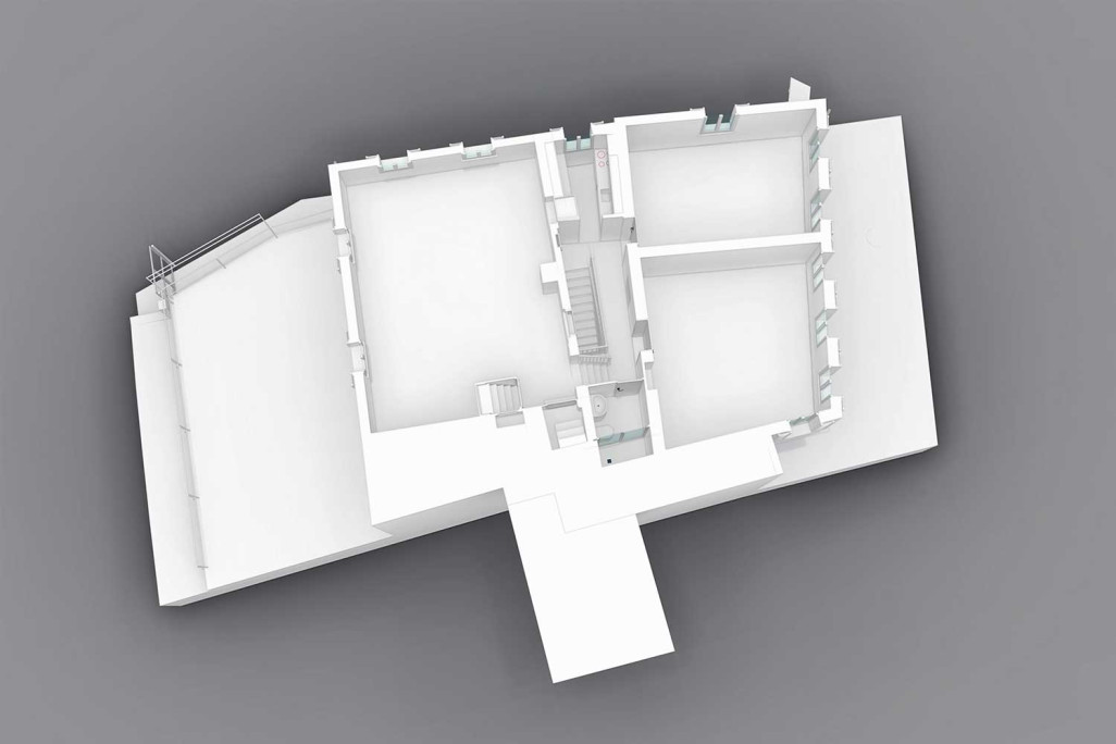 Schwyz SZ, Gebäudeaufnahme 3D-Grundriss, HMQ AG