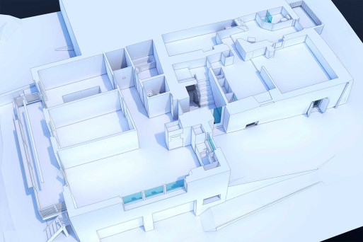 Val Müstair, 3D-Grundriss aus Gebäudeaufnahme, HMQ AG