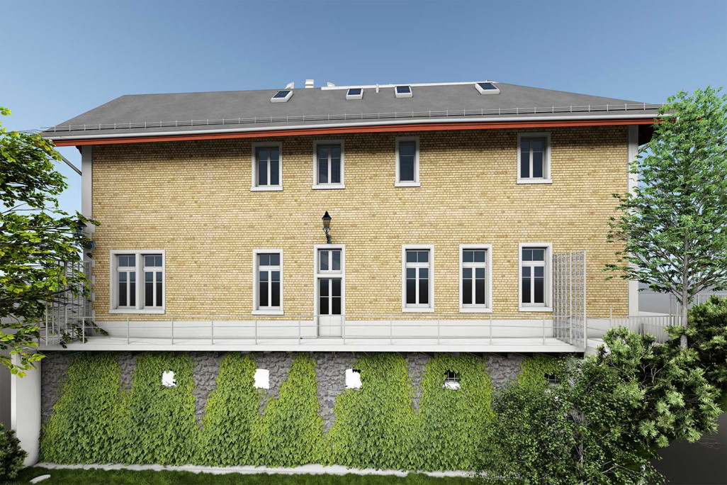 Zürich ZH, Rämiburg, 3D-Fassade mit Textur, HMQ AG