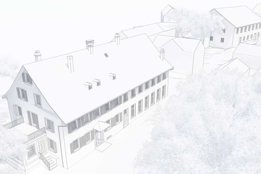 3D-BIM_Modell von Fabrikanlage in Fehraltorf, HMQ AG