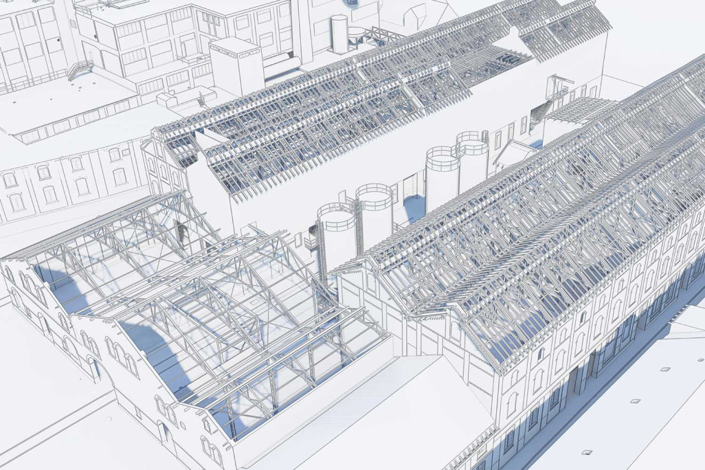 Uetikon am See, Gebäudevermessung mit 3D-Laserscanning, HMQ AG