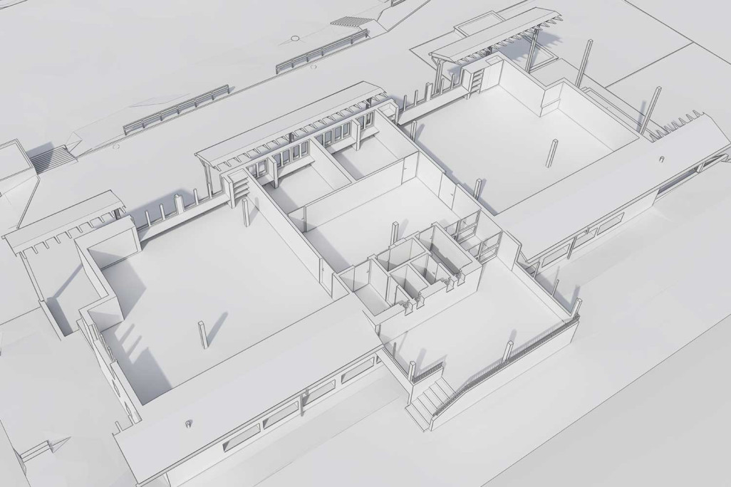 3D-Grundriss von der Schulanlage Rietli in Schöfflisdorf, HMQ AG