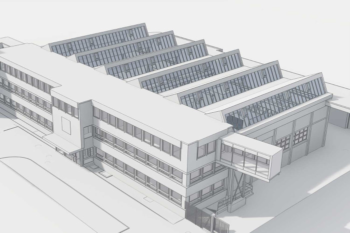 Industriegebäude