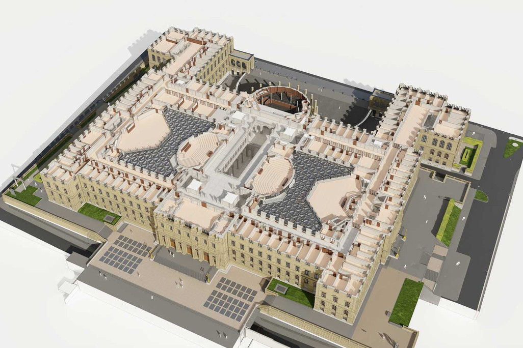 ETH Zürich Hauptgebäude, Gebäudevermessung BIM-Modell 3D-Grundriss, HMQ AG