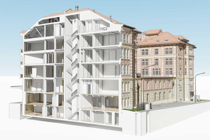 Wohn- und Geschäftshaus