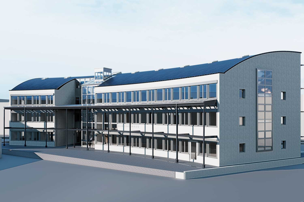 Gebäudeaufnahme vom Gemeindehaus in Stäfa, HMQ AG