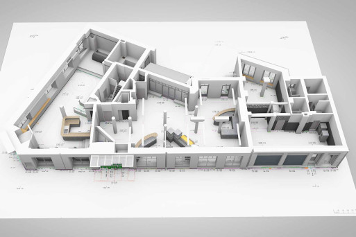 3D-Grundriss in Zürich, HMQ AG