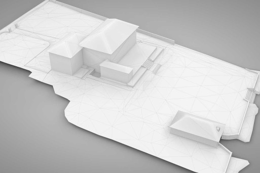 3D-Geländevolumenkörper in ArchiCAD, HMQ AG