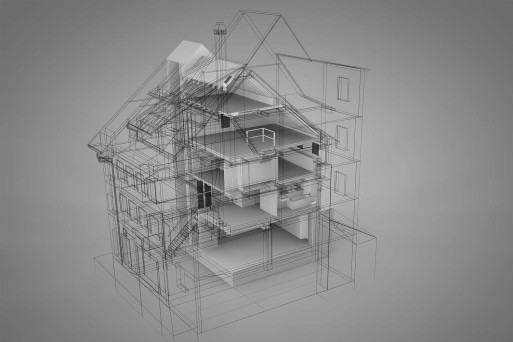 Zuger Altstadtgebäude, 3D-CAD-Modell, HMQ AG