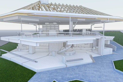 3D-CAD-Modell Zweifamilienhaus, HMQ AG