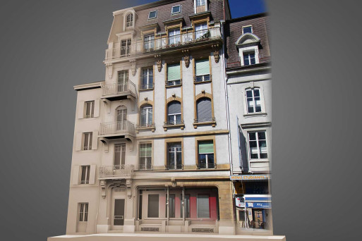 3D-Modellierung Fassade, HMQ AG