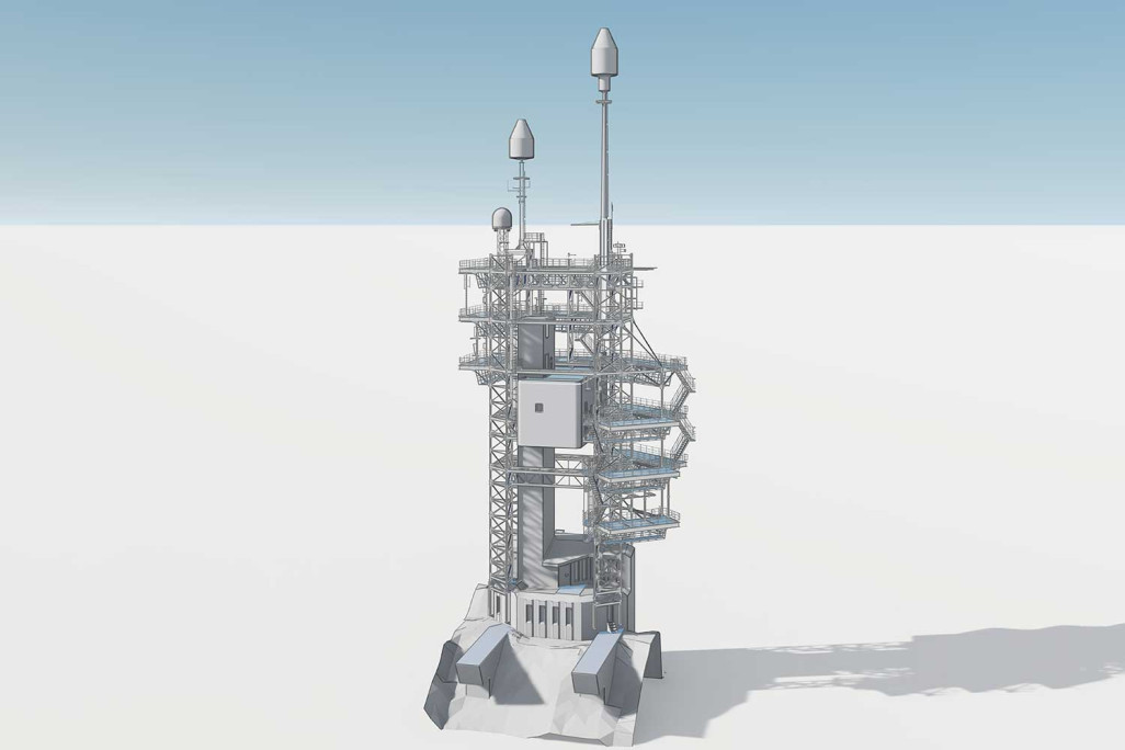 Titlis, OW: Antennenturm